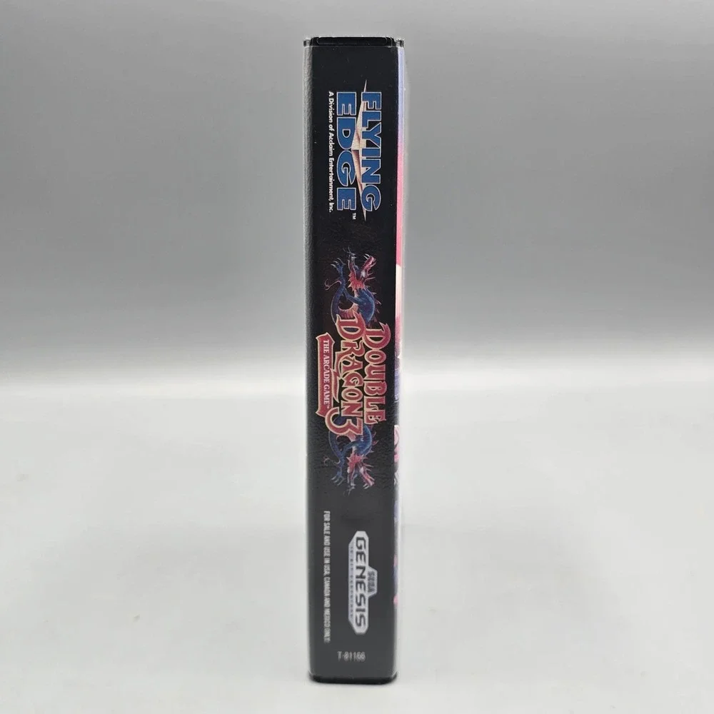 Double Dragon 3 The Arcade Game Sega Genesis Flying Edge Cartridge and Case